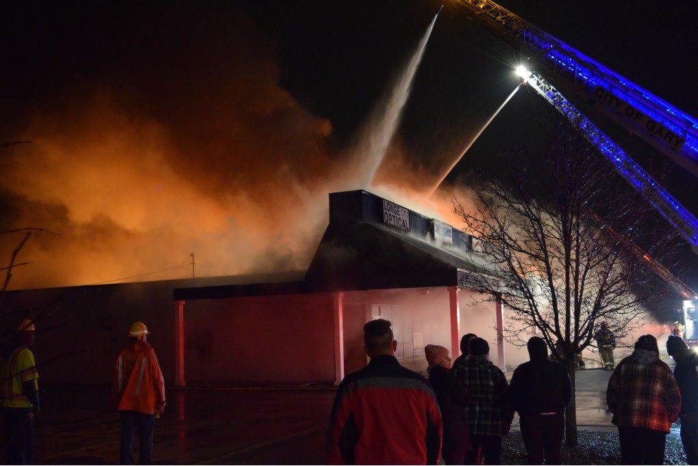Lake Station fire
